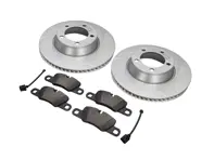 Pack de plaquettes et disques de frein arrière. Porsche Panamera 3.0L Diesel / 4S - 971615601P, 971615602P