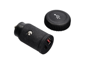 Cigarette Lighter to USB-A & USB-C Port Adapter for Porsche 924 / 924 S / 924 Turbo / 944-1 - 477919305, 477919307 - USB 924 AC