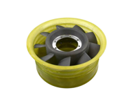 Alloggiamento ventola con pale ventola. Porsche 935 - 93010601200, 93010601201 - TK 230d