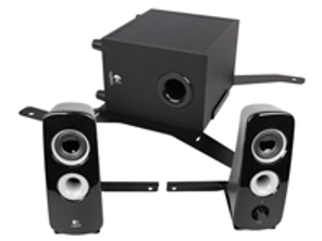 Logitech 2.1 sound system 30 watts incl. holders for Gaming Console
