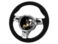 SportDesign-Lenkrad mit schwarzer Alcantara-Polsterung. Porsche 997 / 987 Boxster / 987 Cayman - 99704440222, 99704440220, 99704440221