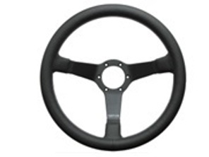 Stuurwiel Eau Rouge volnerf leer met parallelle of gekruiste stiksels 350 mm. Porsche 911 / 964 / 993 / 924 / 944 / 968 / 928 - 74112, 74113