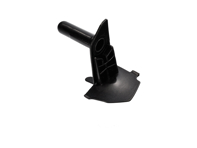 Rubber end cap for centre console trim, Black. Porsche 982 Cayman GT4 2019>> - 991553825011E0