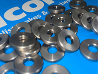 Front caliper mounting spacer Porsche 996 GT3 and 997 GT3 - SSC4417X803