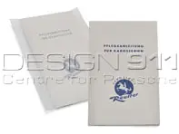 Note on maintenance in GERMAN. Porsche 356 Knickscheibe/Pre A (1950 to 1955) - PCG475510