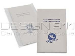 Note on maintenance in GERMAN. Porsche 356 Knickscheibe/Pre A (1950 to 1955) - PCG475510