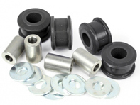 前防倾杆下拉杆衬套 10 毫米。保时捷 Macan 2014>> / 卡宴 9YA 2018>> - PFF3-913-10, PFF391310, PFF391310BLK, 4B0407515, 8K0407515, 8D0407515C, PAB411317A, 4M0411317