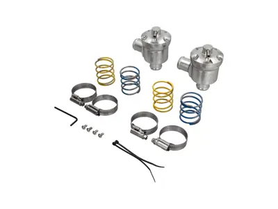 Race-Schubumluftventile (Paar) für Porsche 996 Turbo / 993 Turbo - 99311033750, 99311033751 - FMDV008P2