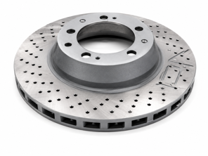 Brake disc rotor, Rear. Porsche 993 (OE Part No 99335204500 / 99335204600) - 99335204500, 99335204600, 16521, 16522
