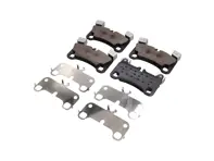 Remblokken, Achter. Porsche Cayenne 957 Turbo S - 113822, 113 822, 95535293963, 95535293964, 95535293961, 95535293962, 95535293966, 95535293960