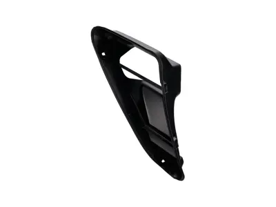 Rear 1/4 Panel Air Inlet Frame, Satin Black. Porsche 987.1 / 987.2 Cayman 2006-12 - 9875047490201C, 9875047500201C