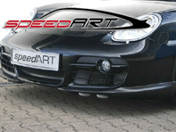 Mentonera de parachoques delantero en carbono Spoiler SpeedART SAR. Porsche 987C Caimán