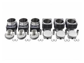 Piston and Cylinder Set Big Bore 98mm 3.0ltr to 3.2ltr. Porsche 911 1976-83 - PCG503719A, PCG503819A - 10010303200