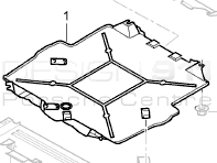 Onderwagen vooras 4WD. Porsche 996 C4 / C4S / Turbo / GT2 - 99650452701, 99904900740