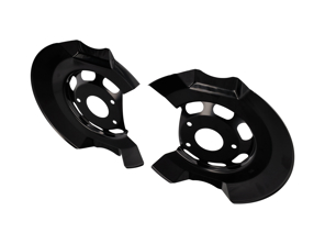 刹车盘盖板 2 件套 前部。保时捷 911 / 930 / 914 - 90135180117, 901.351.801.17, 901 351 801 17, 91435180100, 914.351.801.00, 914 351 801 00 - 1664200200