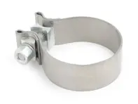 Auspuffkatalysator an Schalldämpferschelle Porsche 997 GT2 / 997.2 / 991.1 / 991.2 Turbo - 99711123080, 99711123081