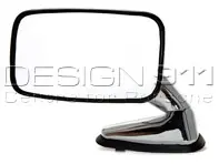 Wing Mirror Rectangle Durant Style with Rim Porsche 911 1972-73 - 91173101300, 91173101306