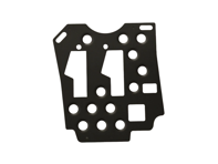 Plancher en aluminium côté conducteur RHD Manuel Coupé. Porsche 964 / 993 coupé - 96455106400 - SL-FB-24-B - RHD