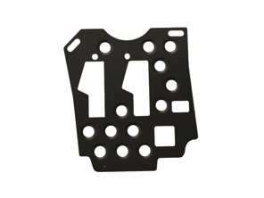 Pedana in alluminio lato guida RHD manuale Coupé. Porsche 964 / 993 coupé - 96455106400 - SL-FB-24-B - RHD