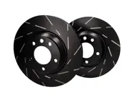 EBC Ultimax 开槽式刹车盘（后轮）。保时捷 95B Macan 2.0升 - 95B615601A, 95B615601G - USR1846