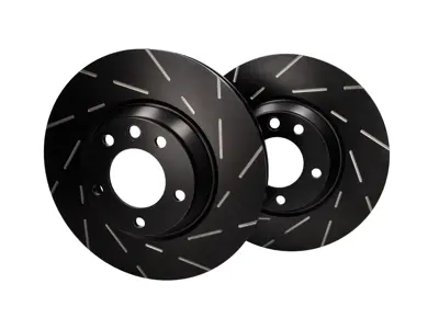 EBC Ultimax Slotted Brake Discs Front. Porsche Cayenne  USR1326 - 95535140150, 95535140151, 95535140250, 95535140251 - USR1325