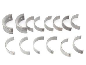 Jeu de roulements de vilebrequin principal, surdimensionné extérieur de 0,25 mm. Porsche 911 / 930 1974-77 - 91110190260