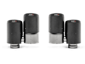 Akrapovic Jeu de sorties d'échappement (Carbone) pour Porsche (971) Panamera 2017-20