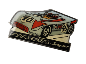 Anstecknadel 'Porsche 908/03 Spyder'