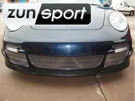 Set di griglie in acciaio inossidabile per paraurti anteriore ZunSport. Porsche 997Turbo