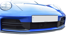 Front Bumper stainless steel Front Grille Set ZunSport. Porsche 992.2 Base / T / S with Front Driving Camera - ZPR106724, ZPR106724B - ZPR106724, ZPR106724B