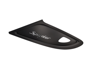 Rivestimento carrozzeria posteriore sinistro "Spyder", nero opaco. Porsche 981 Boxster Spyder / 982 Boxster Spyder 2016>> - 98151217103OK1, 98151217102OK1, 98151217101OK1, 98151217100OK1