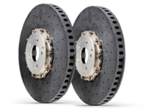 Carbon ceramic upgrade rear brake disc set. Porsche 991 GT3 / GT3 RS - 99135240780, 99135240880 - ST-K-1025