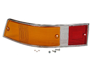 Indicator lens rear with Chrome rim. Porsche 911 - 91163192303, 91163192403