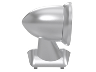 Espejo retrovisor de aluminio con montura de bandera, en color plata satinado. Porsche 911 1975-1988 - 91173101310, 91173101410, 96473190101, 96473190100, 90173111100 - BulletDriveSilver_FLAG, BulletPairSilver_FLAG