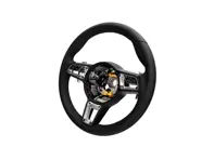 Volante multifunción GT Sport de cuero negro. Porsche 991.2 / 718 - 99104440030, 99104440031, 99104440032, 99104440033, 99104440030A34, 991044400