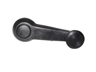 Window winder handle, Black. Porsche  924 / 944 - 321837581, 321 837 581, 32183758101C - 8188300102
