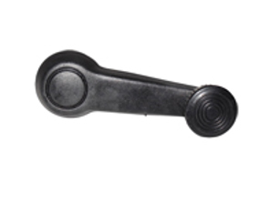 Window winder handle, Black. Porsche  924 / 944 - 321837581, 321 837 581, 32183758101C - 8188300102