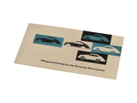 Pflegeanleitung in DEUTSCH. Porsche 356A 55-63 - PCG460510