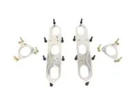 Exhaust manifold fitting kit for Porsche (911) 996 3.6L - 99611110755, 99611111350