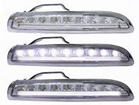 Tagfahrlicht (DRL) LED für Porsche Boxster 987 2005-08 - 98763108105, 98763108205, 98763108102, 98763108202, 98763108104, 98763108204