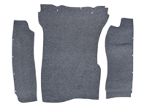 Tapis pour le compartiment avant, jeu. Porsche 911 69-73 - PCG55104526