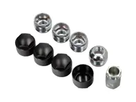 Kit écrou de roue antivol pour Porsche M14 x 1.5 - 25167
