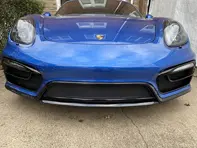 Set completo di rete metallica per griglia del paraurti anteriore. Porsche 981 GTS