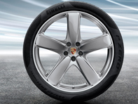 Llantas de aleación Macan Sport Classic de 21' y neumáticos de verano Original Porsche - 95B044665N