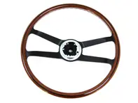 Houten stuurwiel 42 cm, Porsche 911 1965-69 - 90134708211, 1645500400 - STG116102B, 121401-AK0, 1645500400