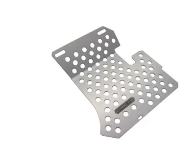 Rennline Aluminium Bodenplatte. Beifahrerseite. Porsche 911/912/930 COUPE - F18RH