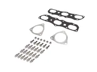 Montaje del colector de escape con espárragos de titanio para Porsche 991.1 - 99907353502, 99711110731, 99111148200, 90091000303