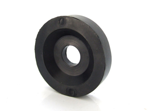 Gummipuffer für Heckstoßstange. Porsche 356B / 356C - 64450524505