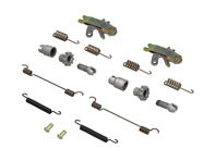 Handbremsbacken Federsatz. Porsche 924 turbo / 944 1982-85 - 99335207100, 298609723, 90135295410, 90135293210, 92835295702, 95135209000, 477409459, 477609459A