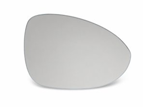 Door mirror glass (Convex), Right for LHD. Porsche 9YA Cayenne 2018>> / 95C Macan-e 2024>> - 9Y1857522